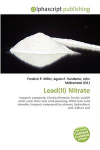 Lead(ii) Nitrate