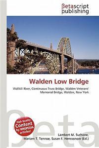 Walden Low Bridge