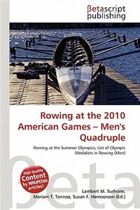 Rowing at the 2010 American Games - Men's Quadruple