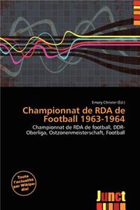 Championnat de RDA de Football 1963-1964
