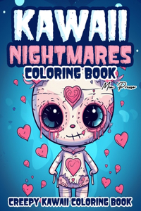 Creepy Kawaii Coloring Book