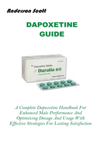 Dapoxetine Guide