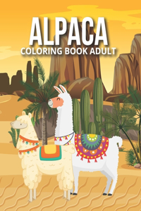 Alpaca Coloring Book Adult