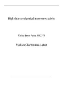 High-data-rate electrical interconnect cables