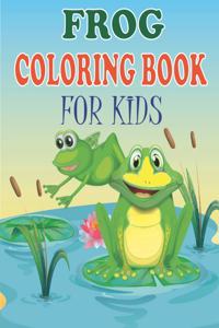 Frog Coloring Book for Kids