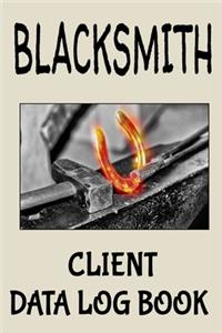 Blacksmith Client Data Log Book
