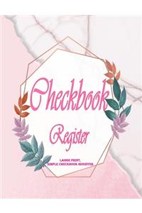 Checkbook Register
