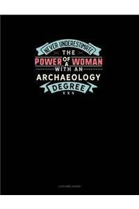 Never Underestimate The Power Of A Woman With An Archaeology Degree