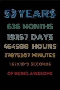 53 years of being awesome