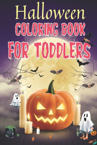 Halloween Coloring Book For Toddlers
