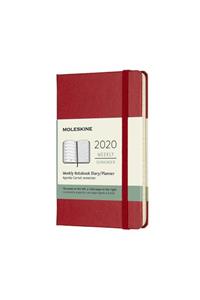 2020 12 MONTH POCKET WEEKLY DIARY SCARLE