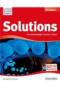 Solutions: Pre-Intermediate: Student's Book