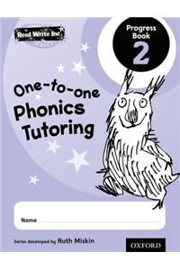 Read Write Inc.: Phonics One-to-One Phonics Tutoring Progress Book 2 Pack of 5