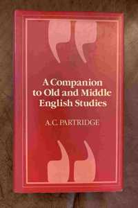 A Companion to Old and Middle English Studies (language Library)
