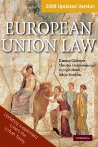 European Union Law Book and Updating Supplement Pack: Text and Materials