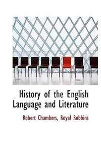 History of the English Language and Literature
