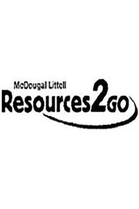 McDougal Littell World Cultures & Geography: Resources2go Mac (2 GB) Grades 6-8