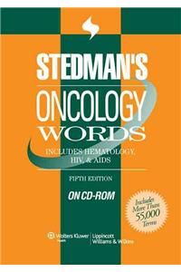 Stedman's Oncology Words, on CD-ROM