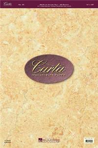 Carta Manuscript Paper No. 21 - Professional