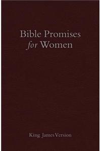 KJV Bible Promises for Women, Cranberry Imitation Leather