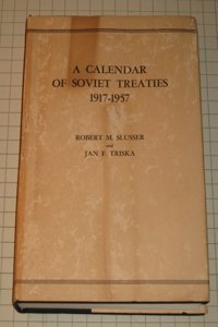 Calendar of Soviet Treaties, 1917-1957
