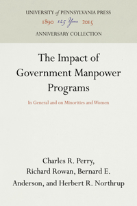 Impact of Government Manpower Programs