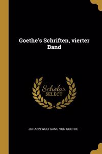 Goethe's Schriften, vierter Band