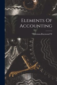 Elements Of Accounting