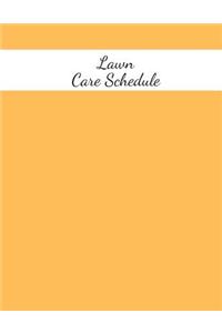 Lawn Care Schedule