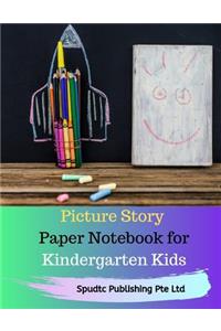 Picture Story Paper Notebook for Kindergarten Kids