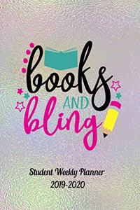 Books and Bling Student Weekly Planner