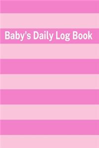 Baby's Daily Log Book