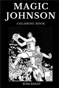 Magic Johnson Coloring Book