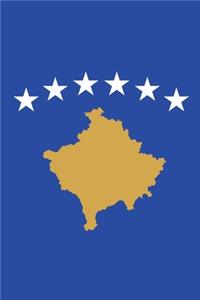 Kosovo Travel Journal - Kosovo Flag Notebook - Kosovan Flag Book