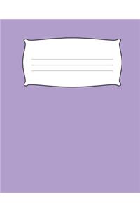 PURPLE Composition Notebook