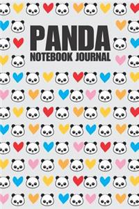 Panda Notebook Journal