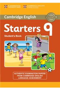 Cambridge English Young Learners 9 Starters Student's Book