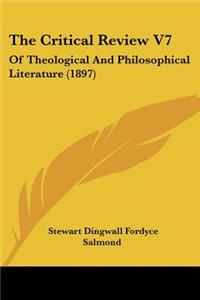 The Critical Review V7