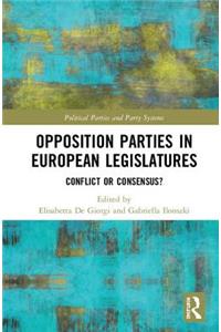 Opposition Parties in European Legislatures