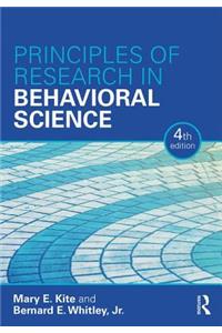 Principles of Research in Behavioral Science