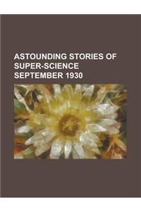 Astounding Stories of Super-science September 1930