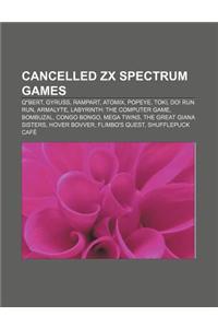 Cancelled ZX Spectrum Games
