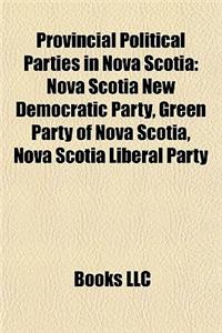 Provincial Political Parties in Nova Scotia