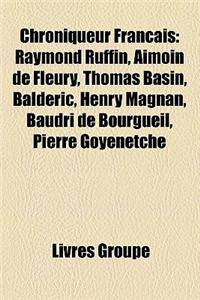 Chroniqueur Franais