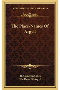 The Place-Names Of Argyll