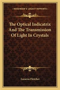 Optical Indicatrix and the Transmission of Light in Crystals