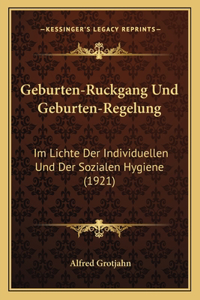 Geburten-Ruckgang Und Geburten-Regelung