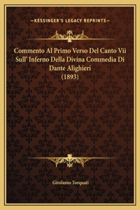 Commento Al Primo Verso Del Canto Vii Sull' Inferno Della Divina Commedia Di Dante Alighieri (1893)