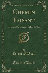 Chemin Faisant: Voyages, Chroniques, Billets Du Soir (Classic Reprint)