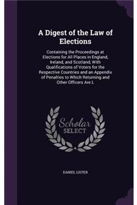Digest of the Law of Elections